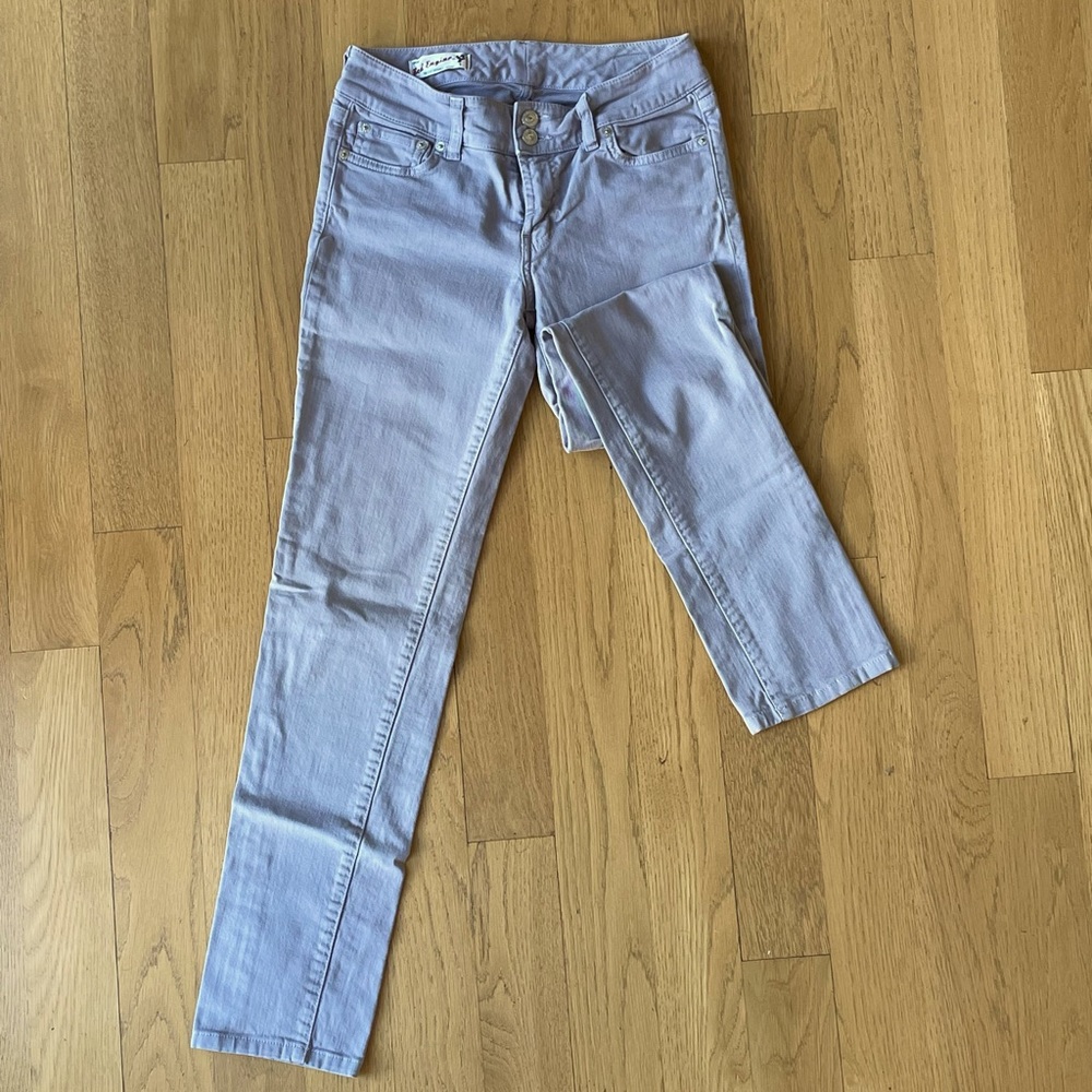 Red Engine Gray slim jeans. Size 27
